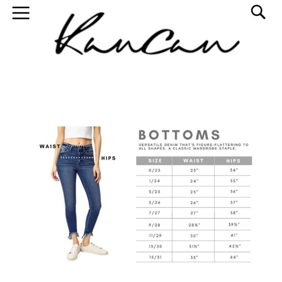 KanCan Skinny Distressed Women’s Jeans - Dark Wash - Sz 5/26 - Picture 12 of 12